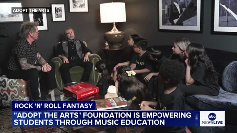 Rock legends Paul Rodgers and Matt Sorum record song with elementary students