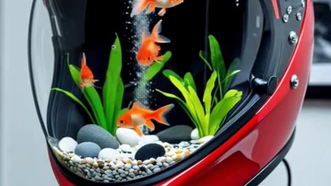 Aquarium Helmets: The Ultimate Blend of Style and Creativity! 🐠✨