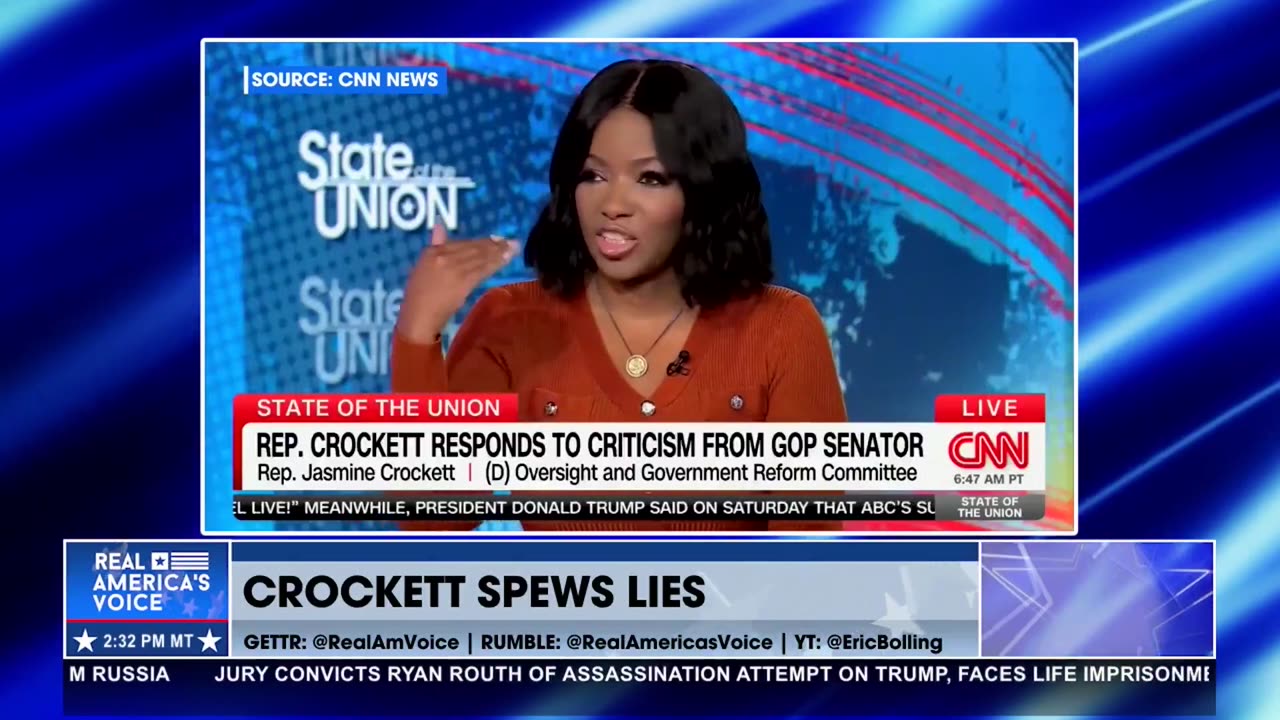 CROCKETT SPEWS LIES ON CNN ABOUT CHARLIE KIRK