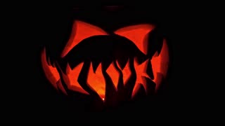 Jaws of Hell: 2-Hour Demonic Pumpkin Screensaver in 4K | Primal Fear Visuals