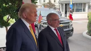 President Donald J. Trump welcomes the Crown Prince and Prime Minister of the Kingdom of Bahrain to the White House