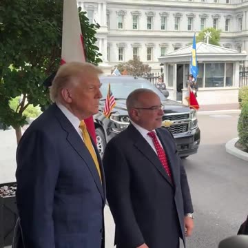 President Donald J. Trump welcomes the Crown Prince and Prime Minister of the Kingdom of Bahrain to the White House