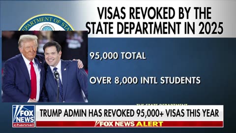 💥Sec Marco Rubio has canceled 95,000 THOUSAND Visas this year