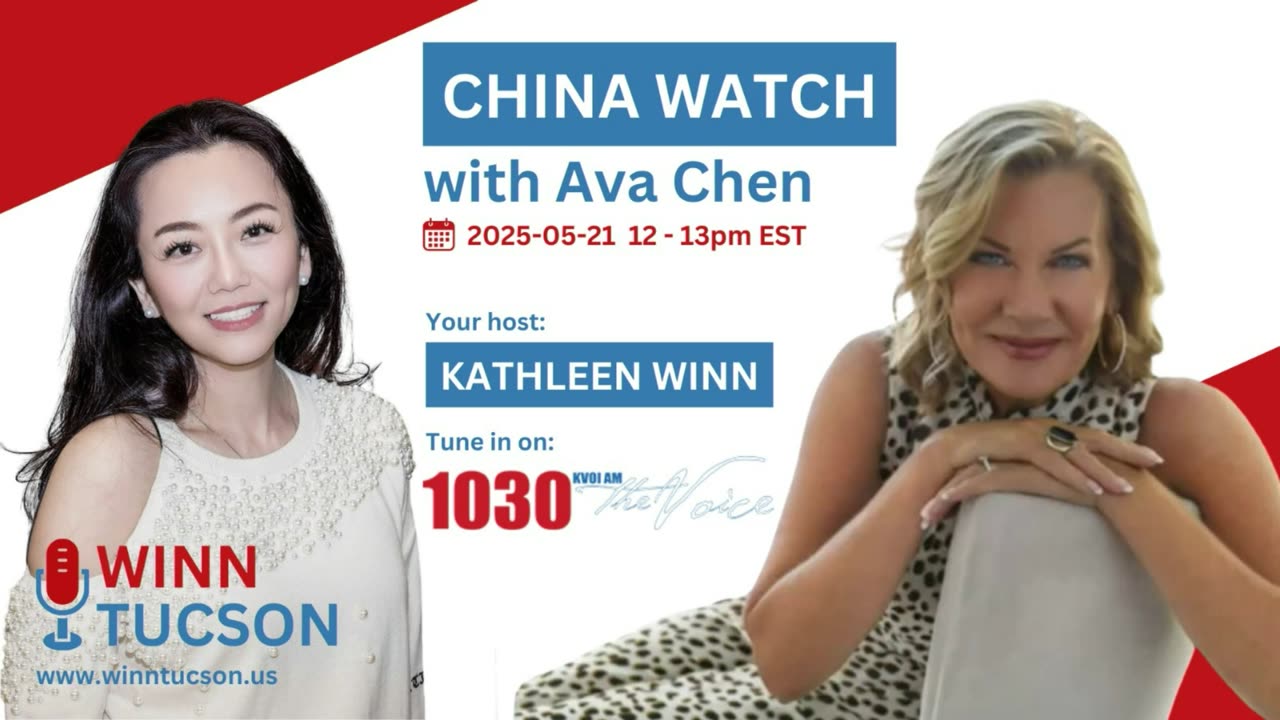 05.21.2025: Ava Chen on China Watch with Kathleen Winn
