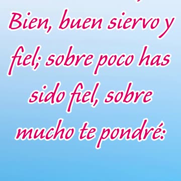 "Fidelidad Recompensada: La Alegría del Señor" metao 25:23 #shorts #youtubeshorts #youtube #ytshorts