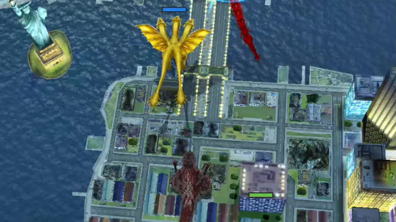 Godzilla gameplay