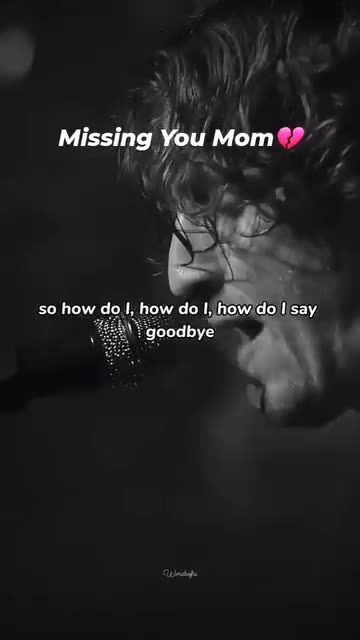 Missing you mom