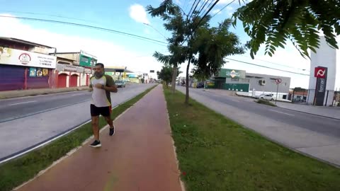 I went to the sports center to do cardio