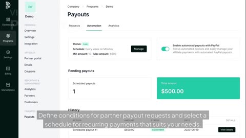 Automate Affiliate Payouts with Partnero | PayPal & Wise Integrations