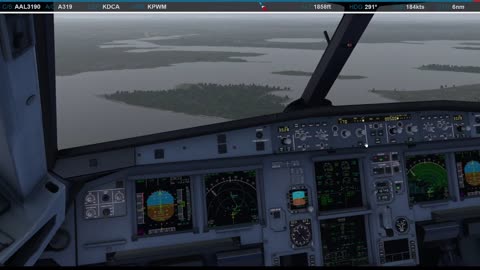 Harbor Visual Approach Runway 29 in Portland (KPWM)