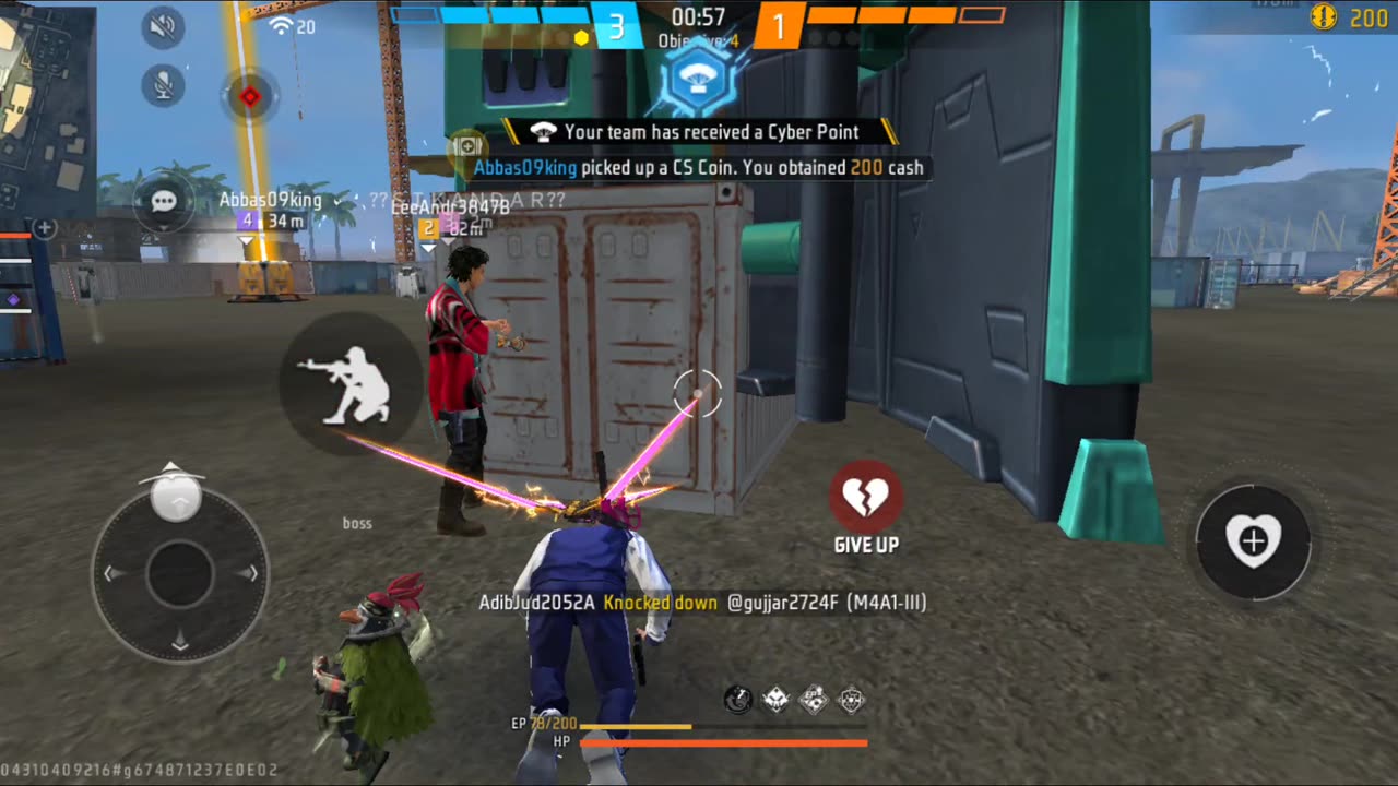 Free fire max 😁 #01 voice less gameplay 😎