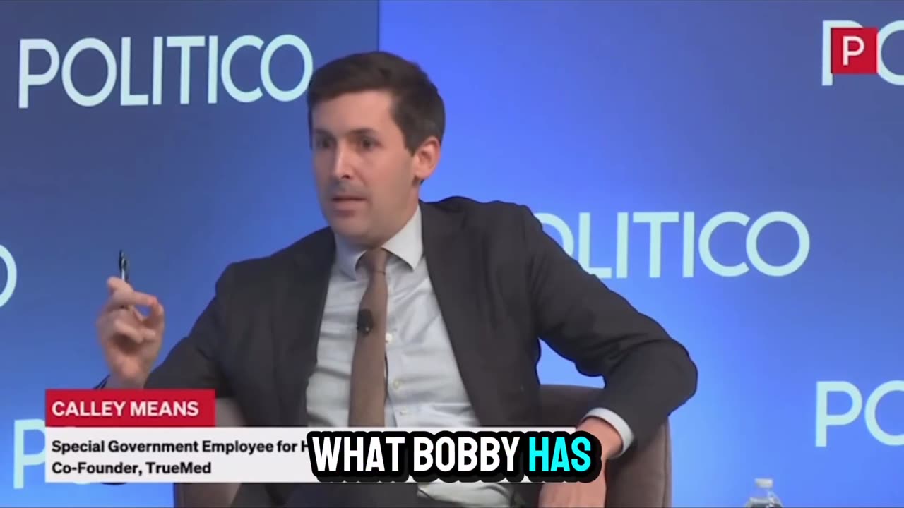 Calley Means calling out corrupt lobbyists to their faces.