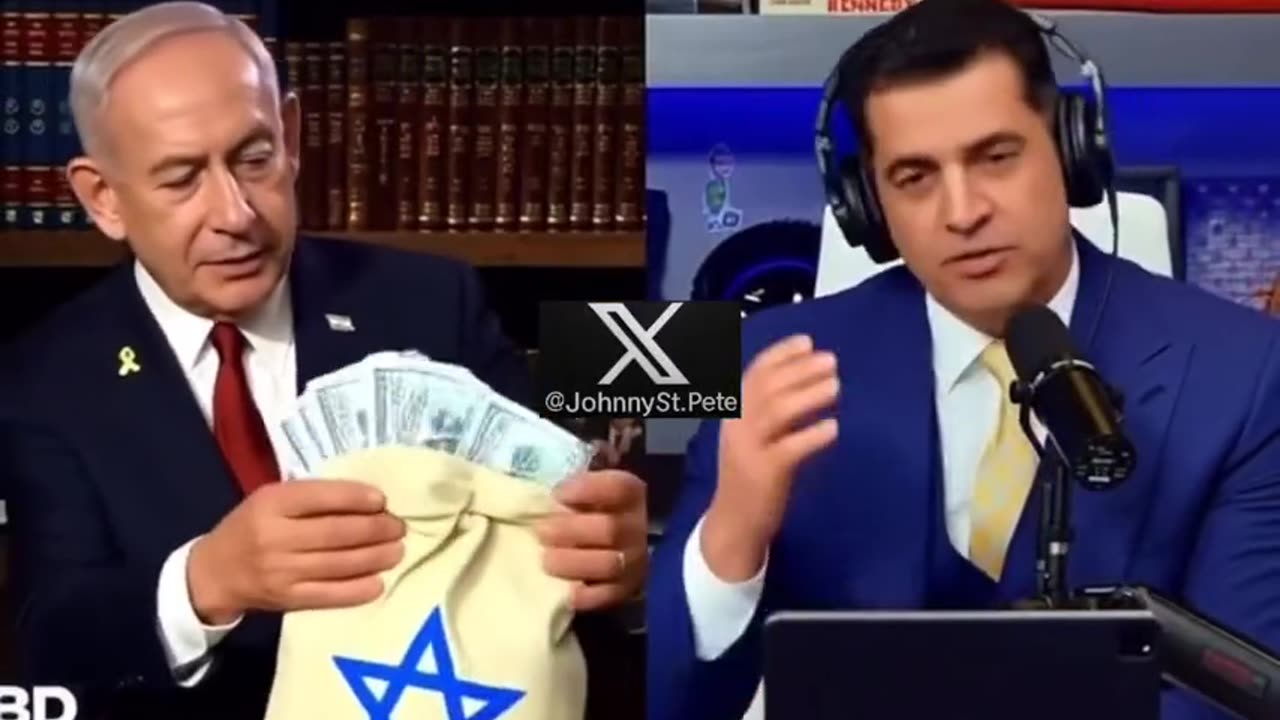 GATEKEEPER PATRICK BET DAVID CONDUCTS SOFTBALL INTERVIEW ₪ WITH GAZA GENOCIDER BIBI NETANYAHU