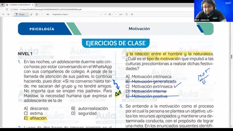 AULA 20 REGULAR 2026 - 1 | Semana 12 | Psicología
