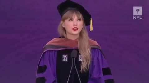 "Taylor Swift's inspirational speech on her graduation day"