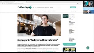Lunchklubben 29 nov - Utrikesministern säger att fred är farligt