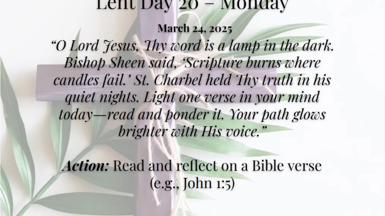 Day 20 – Monday (March 24, 2025)