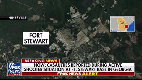 Active shooter situation at Fort Stewart in Georgia