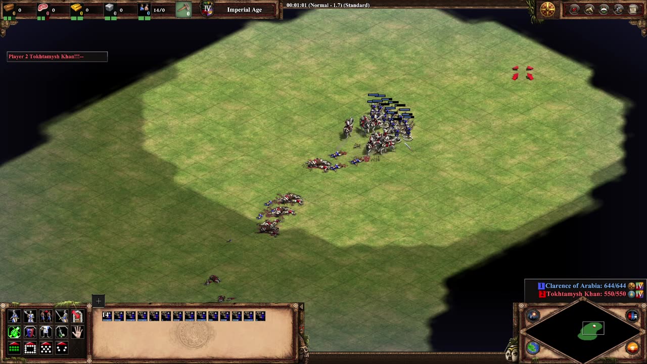 Current patch 30 Ethiopian xbow vs ~22? Knights