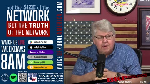 Voice of Rural America - REPLAY - August 29, 2025