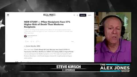 Florida Surgeon General & MIT Scientists Finds 37% Increase In Death In Those That Took The Pfizer 💉