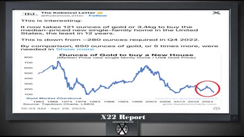 X-22 Financial Report - [CB] Using Fake News To Crash Economy...4-28-25