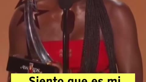 Doechii Cantante Rapera en los BET Awards, dio un discurso muy poderoso sobre las protestas En USA.