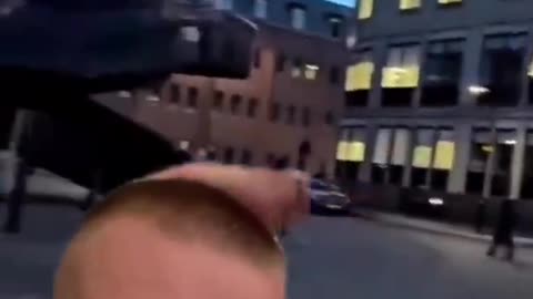 Migrant hotel in Newcastle city centre, 800 illegal men following young...