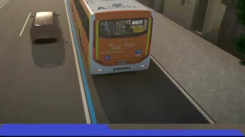 Simulador de Onibus - Dirigindo em Copacabana