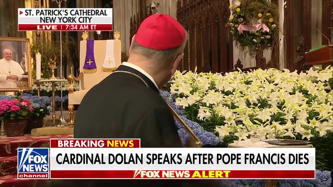 Cardinal Dolan on Pope Francis' death: 'Couldn't choreograph it better'
