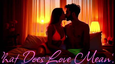 Electronic Music.Song What Does Love Mean.
