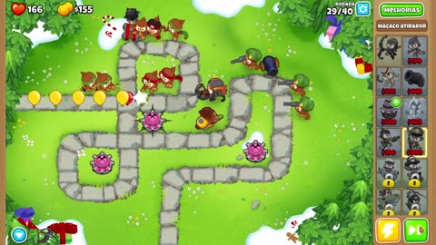Bloons TD 6 Ape Field Easy Round 29