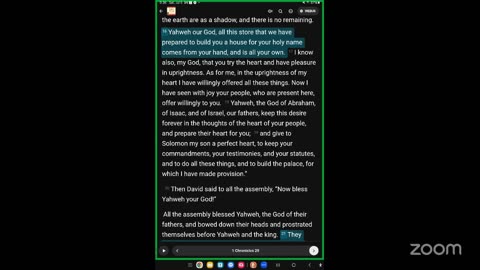 Jul 19th, Day 200 - LIVE - Reading The One Year Bible Together