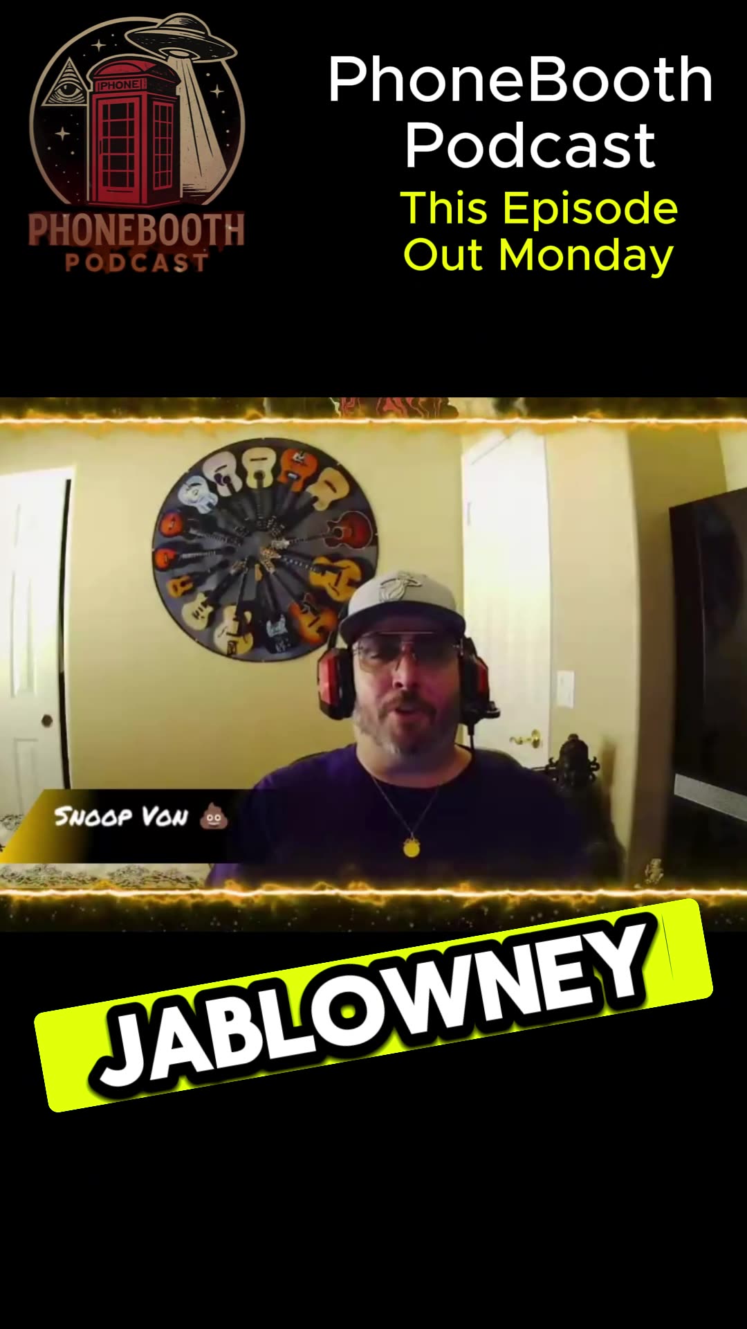 Snoop Von POOp talking about some Shit and Smoking Fags on Mondays Episode of the Phonebooth Podcast