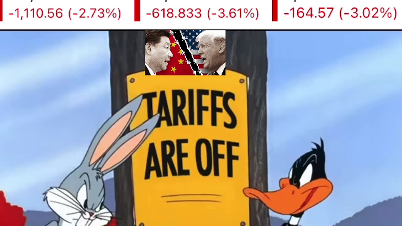 Trump’s use tariffs to sell short to reap huge profits for his friends & family