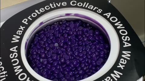 🎥 Melting Sexy Smooth Purple Seduction Hard Wax | Satisfying Wax Prep by @lashedwithlana