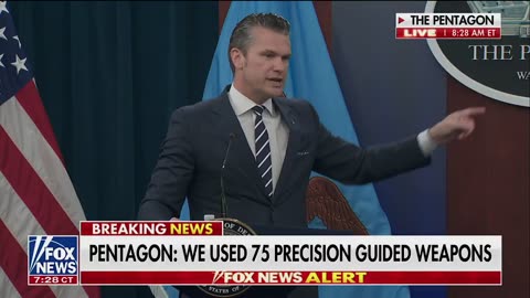 Defense Secretary Pete Hegseth Discusses Strikes On Iranian Nuclear Sites
