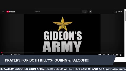 GIDEONS ARMY THURSDAY LIVE 930 AM EST 6/5/25