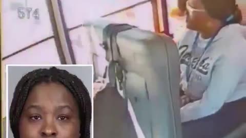 Black bus aid torturing a mentally handicapped White kid as usual