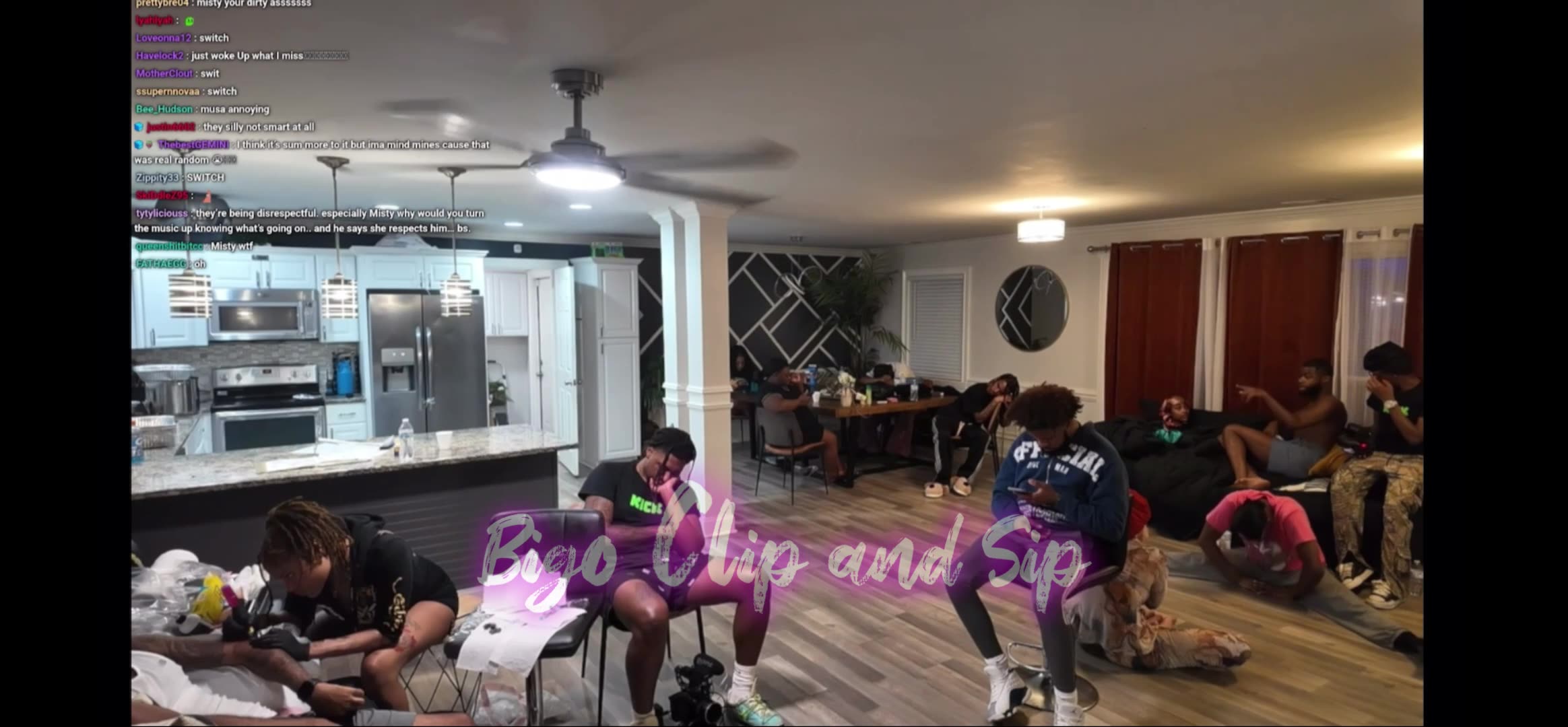 Weezy drunk at Maj content house feeling suicidal n police come 6/4/25 #bigoclipandsip