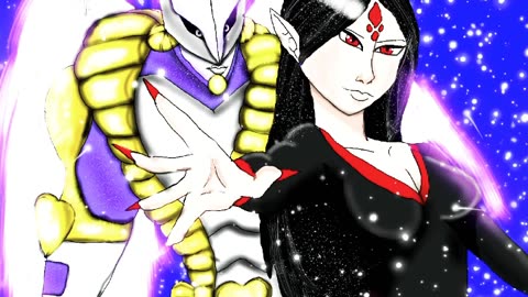 The world over heaven and nuclear Clipstudiopaint