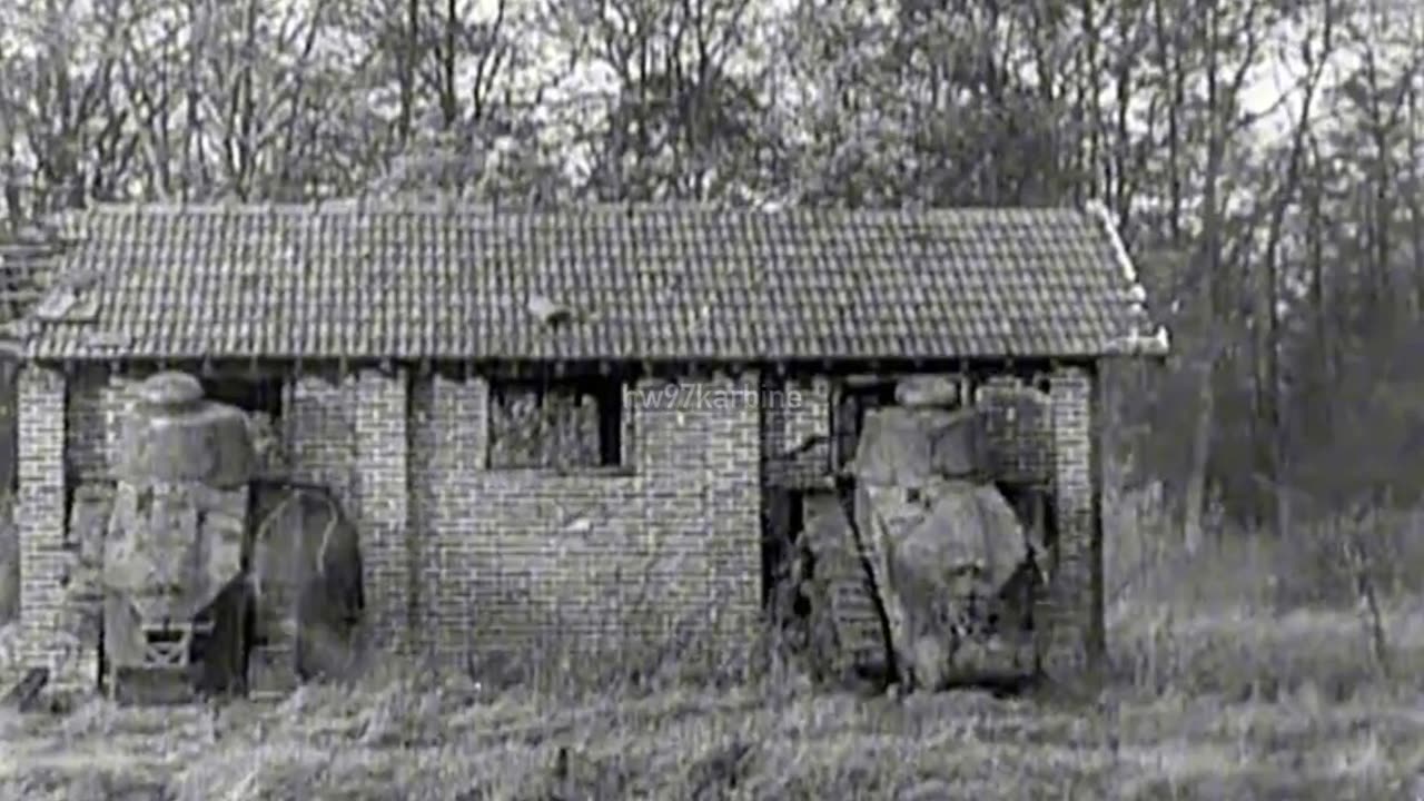 Renault FT tanks on demolition duty