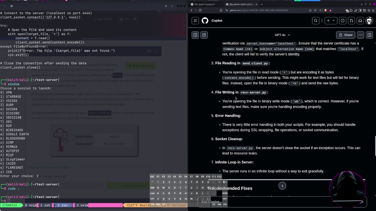 Testing out the stream, volume, etc...