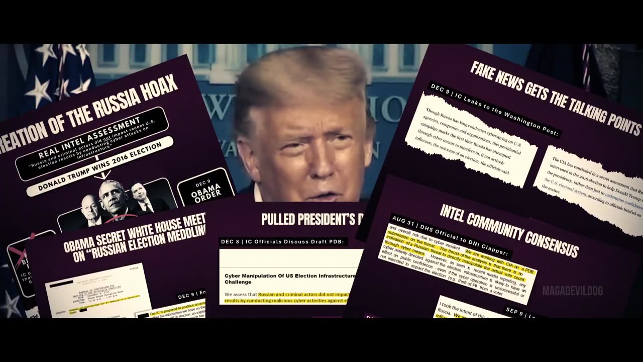 President Trump was called a conspiracy theorist for saying all of this. Tulsi