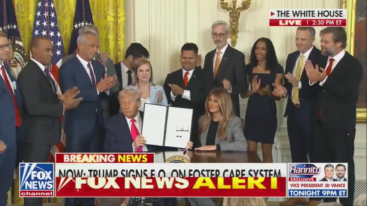 BREAKING: President Trump has just signed an executive order boosting