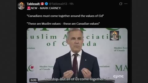 'Foreign Values are Canadian Values'! - Mark Carney Really Confuses Me...