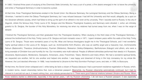 Ukraine revokes Met. Onufry's citizenship (via UOJ)