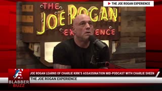 Joe Rogan Learns of Charlie Kirk’s Assassination Mid-Podcast With Charlie Sheen
