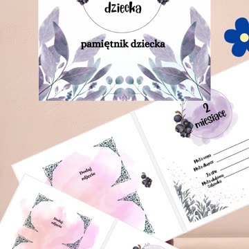 Historia mojego dziecka: pamiętnik dziecka