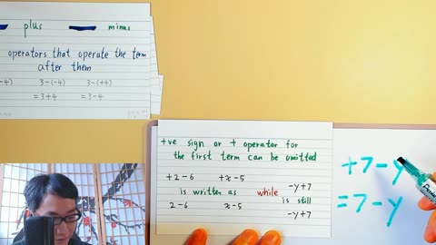 Asian teaches Maths - Terms addition and subtraction (2/2)